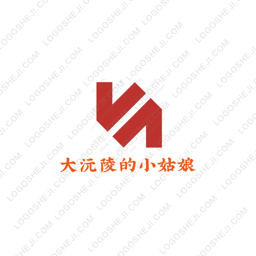 大沅陵的小姑娘logo设计