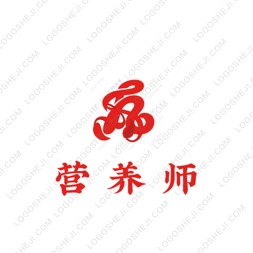 营养师logo设计