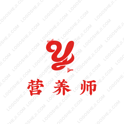 营养师logo设计