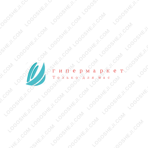 гипермаркетlogo设计