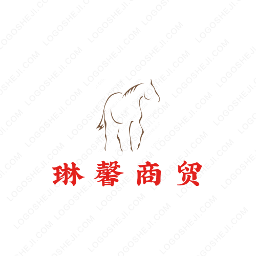 香蜜服装logo设计