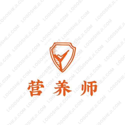 营养师logo设计