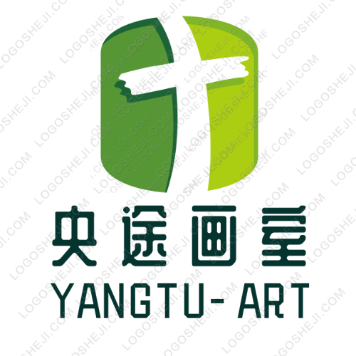 央途画室logo设计